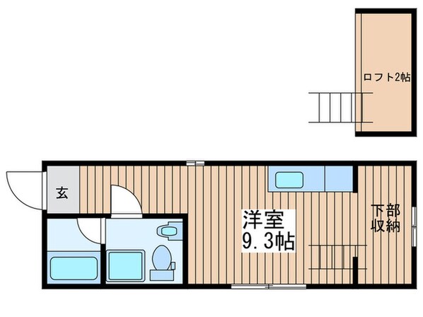 Casa ciruelaの物件間取画像